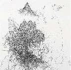 Lin Guocheng, Tree & Geometry, Pen and Ink on Paper, 170cm x 110cm, 2011